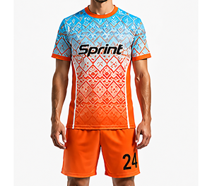 Maillots de football personnalisés en polyester 100% imprimés par sublimation, noirs, 2024, respirants, à manches courtes, séchage rapide, uniformes unisexes - Product Image 1