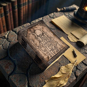 Journal en cuir fait main Triple Lune Déesse, Grimoire de sorcellerie, Carnet en cuir véritable, Journal d'écriture vintage, Cadeau - Product Image 6