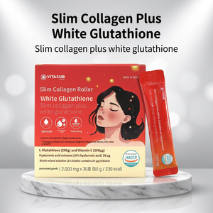 Tonique Composé de Ginseng Rouge Coréen et de Poudre de Bois de Cerf, Glutathion et Collagène pour Éclaircir la Peau, Anti-Âge et Antioxydant - Product Image 2