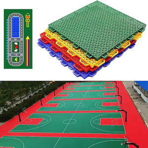 Outdoor Color Basketball Court Plastic <b>Floor</b> <b>Tiles</b> - Product Image 6