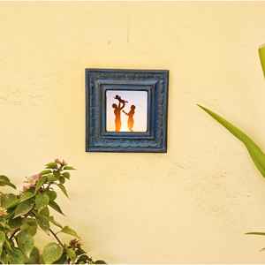 Cadre photo en bois rustique sculpté à la main - Product Image 3