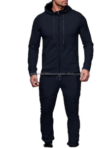 Conjunto Deportivo Personalizado con Logotipo, Chándal Liso de 350 g/m² para Hombre, Pantalones Deportivos de Entrenamiento y Fitness, Conjunto de Dos Piezas para Hombre, Chándal para Invierno - Product Image 2