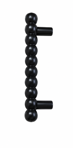 Black Finish Wrought Iron <b>Door</b> <b>Handle</b> & Drawer <b>Pull</b> Modern Design Right Hand Touch Control Easy Installation - Product Image 1