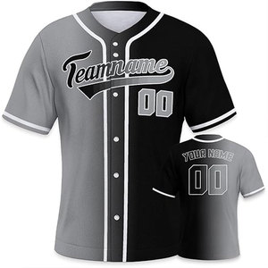 Maillot de baseball décontracté inspiré du style urbain, respirant, grande taille, coupe confortable, pour l'entraînement estival - Product Image 1