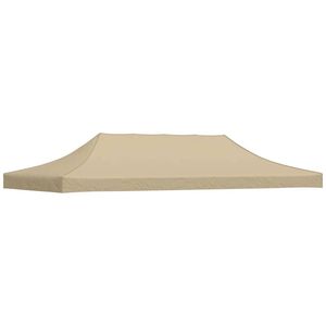 Techo para Carpa de Fiesta Beige de 0.9 Oz/ft2, 19.7 X 9.8 Pulgadas, Accesorios para Carpas - Product Image 1