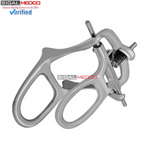 Dental Lab Articulator Chrome Plated Large High Arch Hinge Denture Instrument Adjustable Manual Ergonomic Grip Laboratory - Product Image 2