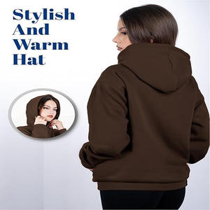 Sudadera con Capucha Premium para Mujer, Proveedor de Moda de Marca Privada Personalizada - Product Image 1
