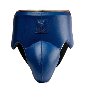 Ensemble de boxe de haute qualité personnalisé, dernier modèle, en cuir véritable, équipement d'entraînement premium, ensemble de combat bleu doré pour adultes - Product Image 4