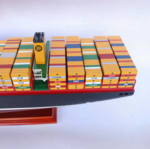 MSC OSCAR - Buque de Carga Comercial - Maqueta de Barco de Madera para Exhibición, Colección o Regalo de Recuerdo - Product Image 6