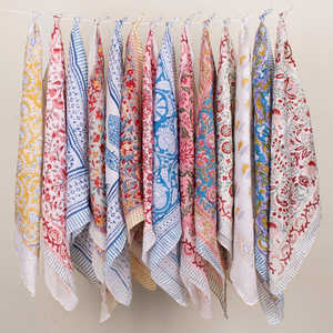 Unisexe 100% coton Bandana léger doux bandeau été cou écharpe minimaliste écologique régional vêtements cadeau pour tous - Product Image 2