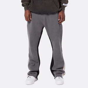 Pantalon de survêtement unisexe en coton épais, respirant, à séchage rapide, écoresponsable, coupe ample, taille élastique, pour homme, vente en gros - Product Image 6