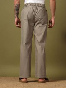 Pantalones de oficina de corte recto modernos para hombre, pantalones de negocios cómodos y flexibles, pantalones de estilo de diseñador premium por exportador a bajo precio - Product Image 2