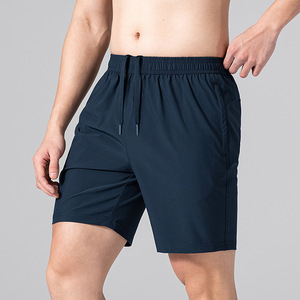Bangladesh China Factory Price 95% Polyester Quick Dry Sports Shorts Men 4 Quarter Running Fitness Shorts Lightweight Shorts - Product Image 1