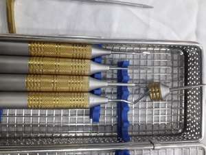 Kit de Extracción Dental Flexible con Periotomo, 6 Elevadores Luxadores, Aprobado por CE, Manual, Ligero, Agarre Ergonómico, Oral, de Dentavex - Product Image 4