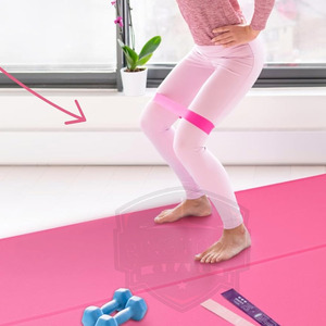 Tapis de yoga en PVC haute densité de qualité supérieure, surface antidérapante, tapis d'exercice pour la salle de sport, l'entraînement à domicile - Product Image 6