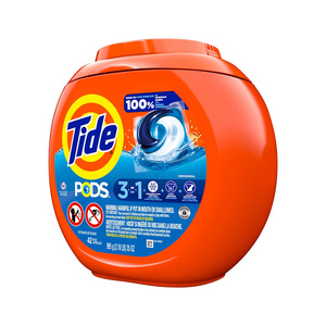Tide Pods Laundry <b>Detergent</b> 3-in-1 Capsules for White and Colored Clothes Bulk Supply - Product Image 1