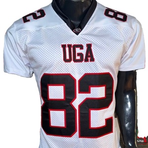 Maillot de football américain brodé de grande taille Pantalon de sublimation extensible et respirant Fabriqué au Pakistan Photos réelles Bonne qualité - Product Image 1