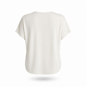 Women Split Hem Sports <b>T</b> <b>Shirt</b> Relaxed fit Crew Neck Lightweight Breathable Soft smooth Stretch Fabric Custom logo Athletic Top - Product Image 3