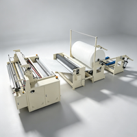 Máquina Rebobinadora de Papel Higiénico Totalmente Automática con Impresión a Color, 150-200m/min, Control PLC para Fábrica de Papel