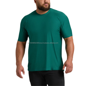 Camiseta Deportiva de Cuello Redondo para Hombre, 180g, Ajuste Atlético Personalizable, Tejido Transpirable, Diseño Deportivo, Patrón Liso, Tela de 180 Gramos - Product Image 2