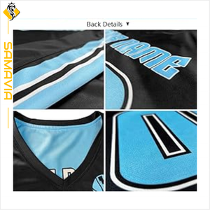 SAMAVIA Custom Reversible Basketball Jersey Lightweight <b>Mesh</b> 100% Polyester 150gsm Anti-Bacterial Teamwear <b>Shirts</b> & Clothing - Product Image 4