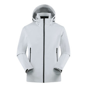 <b>Men</b> Women Winter Safari <b>Jacket</b> Windbreaker Coat Outdoor Breathable Eco-Friendly Zipper <b>Long</b> Solid Color Woven Fabric Lightweight - Product Image 3