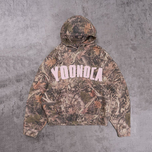 Sweat à capuche oversize streetwear pour homme 2026 |   Imprimé sur toute la surface et lettres brodées |   Sweat à capuche d'hiver OEM pour homme - Product Image 1