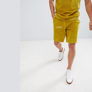 Conjuntos Deportivos Unisex de Color Personalizado, Conjunto de Sudadera con Capucha y Pantalones Cortos de Dos Piezas para Hombre, Verano - Product Image 6