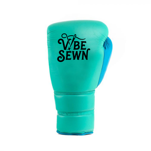 Gants de boxe Vibe Sewn Sanda 16oz en cuir PU avec fermeture auto-agrippante, respirants, équipement d'entraînement pour adultes unisexe, design de logo personnalisé - Product Image 6