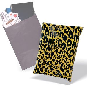Leopard 6X9 Poly beel-mare buste di spedizione impermeabili per abbigliamento 2 Mil sacchetti di plastica antilacrime - Product Image 1