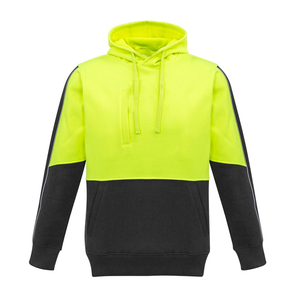 Sweat à capuche de sécurité fluorescent respirant pour le travail, jaune, marine, orange, bleu marine – Fournisseur OEM - Product Image 3