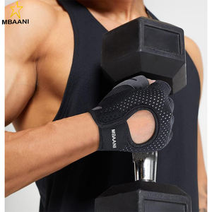 Guantes de gimnasio con soporte para muñeca para entrenamiento, ejercicio, fitness, dominadas, levantamiento de pesas, ciclismo - Product Image 6