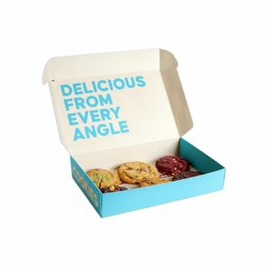 Cajas de Papel Recubierto Laminado Brillante Biodegradables, Cajas de Papel Ecológicas para Regalos y Empaque de Cosméticos - Product Image 1