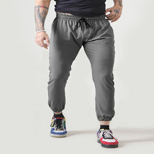 Men's Casual Jogger Pants Spandex/Polyester Breathable Eco-Friendly Quick Dry <b>Drawstring</b> Closure Custom Logo Options <b>Trousers</b> - Product Image 4
