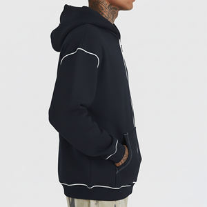 Sweat à capuche pour homme de haute qualité, grande taille, 100% coton, vêtements d'hiver, surpiqûres contrastées, pull-over, streetwear, mode, sweats à capuche pour homme - Product Image 3