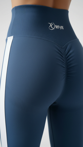 กางเกงขาสั้นออกกำลังกายเอวสูงสำหรับผู้หญิง ระบายอากาศได้ดี สวมใส่สบาย ไร้ตะเข็บ ยกกระชับทรงสวย พรีเมียม - Product Image 3