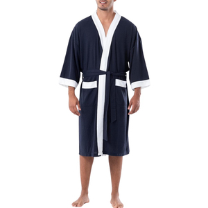 Luxury <b>Men</b> <b>Bathrobes</b> Terry <b>Toweling</b> Cotton Robe For Hotel Home Use Wholesale Supplier <b>Men</b> <b>Bathrobe</b> Quick Dry Bath Robes - Product Image 3