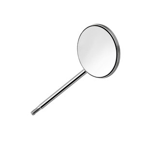 Miroir buccal à surface plane n° 3 en acier inoxydable, tête de rechange pour diagnostic dentaire 20 mm, têtes de rechange pour miroir dentaire, vente en gros - Product Image 2