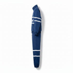 ADH Brand <b>Tracksuit</b> Set Full Length Quarter-Zip Sporty Design Breathable Polyester Unisex Adult Autumn Style - Product Image 2