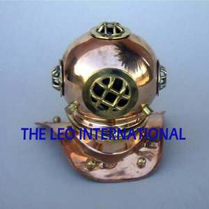 Ready to Sale Divers with Antique Style Metal <b>Crafted</b> Polish Desktop & Drawer Organizers Handmade Decorative Divers Helmet - Product Image 2