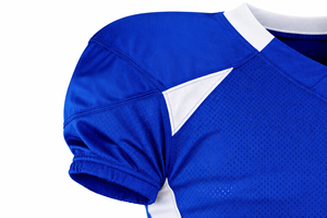 Wholesale American Football Jersey Spandex Blend Quick Dry Breathable Tackle Twill Embroidery Custom Team OEM Supplier - Product Image 5