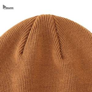 Gorro de Invierno Unisex, Gorro de Punto Cálido, Logotipo Personalizado, Gorro Elástico Suave para Hombre y Mujer, Fabricante OEM - Product Image 5