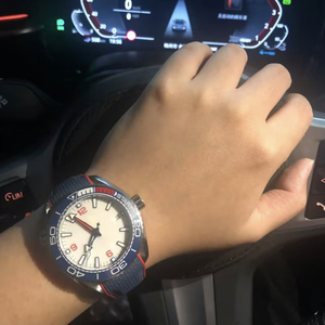 Reloj de hombre C SK factory con bisel de cerámica, movimiento 8900, diseño moderno, deportivo, de buceo 600m, correa de caucho de 43.5mm, reloj mecánico para hombre. - Product Image 1