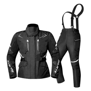 Traje de Motociclismo Personalizado para Hombre, de Cuero, Impermeable, Resistente al Viento, con Protección CE, de Una o Dos Piezas, Ignífugo y Transpirable - Product Image 1