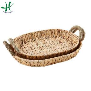 Rectangular <b>storage</b> tray <b>with</b> 2 dividers, set of 2 for table or kitchen <b>storage</b> - Product Image 6