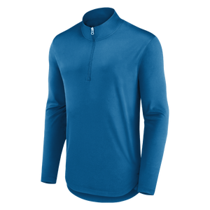 Wholesale Performance Men Quarter Zip Pullover Lightweight Sports Training Shirt Supplier - Product Image 5