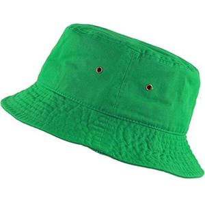 Unisex Solid <b>Plain</b> Bucket Hat Breathable Lightweight Comfortable Casual Outdoor Sun Protection Fashion <b>Cap</b> - Product Image 1