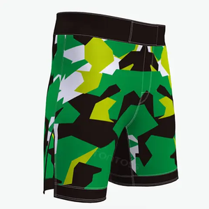 Shorts pour hommes, shorts de sport en polyester, shorts de baseball pour hommes, shorts d'été à taille élastique, amples, unis, longueur genou - Product Image 1