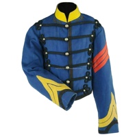 Vestes de hussard rouges pour hommes, uniformes britanniques 1718-1918, boutique en ligne, fabricant de vestes de tambour antique