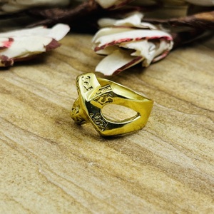 Market Favorite Brass <b>Cross</b> <b>Ring</b> Boho Infinity <b>Rings</b> Women Brass <b>Ring</b> Women 18k Gold Plated Tribal <b>Cross</b> Jewelry Wholesale/OEM - Product Image 3